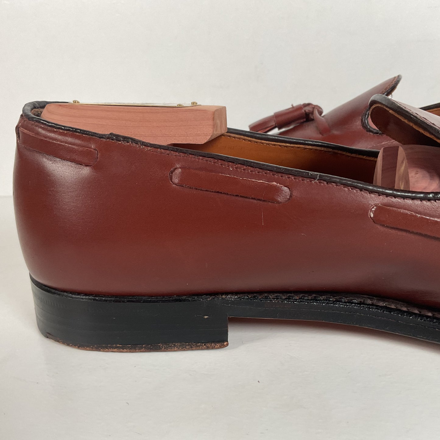 Alden Tassel Moccasin Loafer | Walnut Calfskin | Extra Narrow | 11 A
