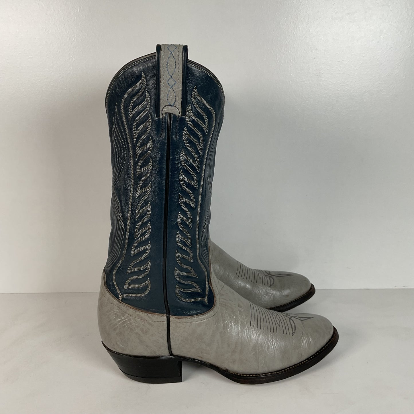 Vintage Tony Lama Antelope Cowboy Boots | Exotic | Gold Label | Men’s 8.5 D