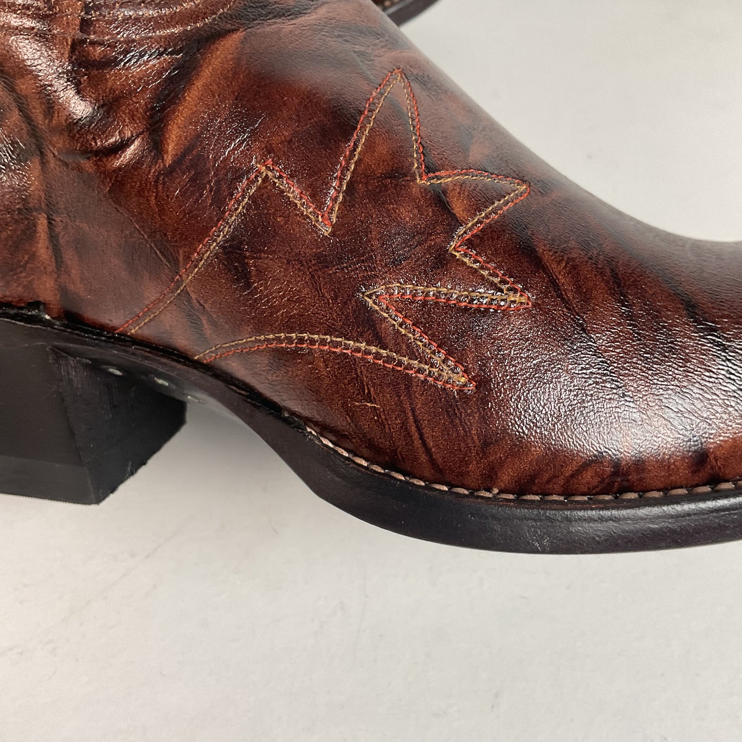 Texas Imperial Wingtip Cowboy Boots | USA Made | Men’s 6.5 | Women’s 7.5
