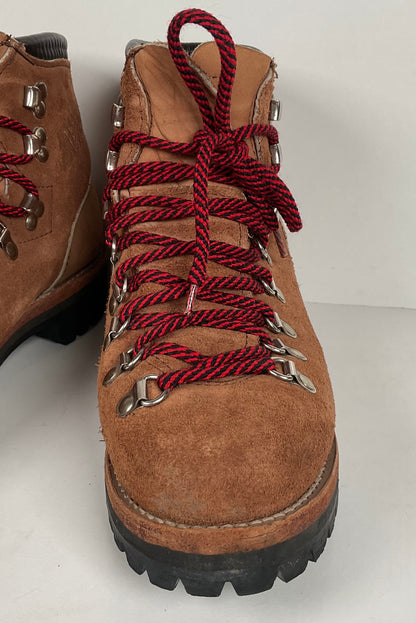 Vintage Milo Mountaineering Boots | USA Made | Rough Out | Men’s 9.5 M