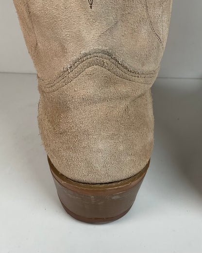 Vintage Levi’s Suede Buckaroo Cowboy Boots 12 M USA Made