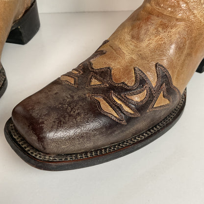 Corral Heart Breaker Cowgirl Boots | Tooled Heartbreaker Inlay | Women’s 11 M