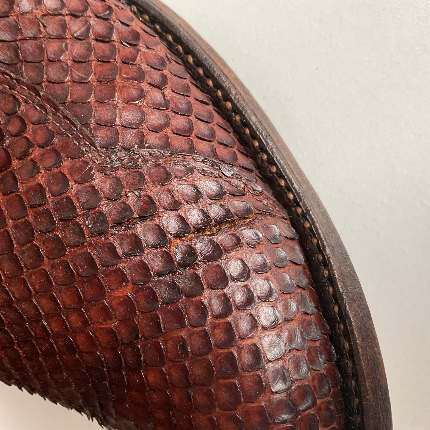 Tony Lama Anaconda Cowboy Boots | Exotic Snakeskin | Thrashed | Gold Label | 9.5