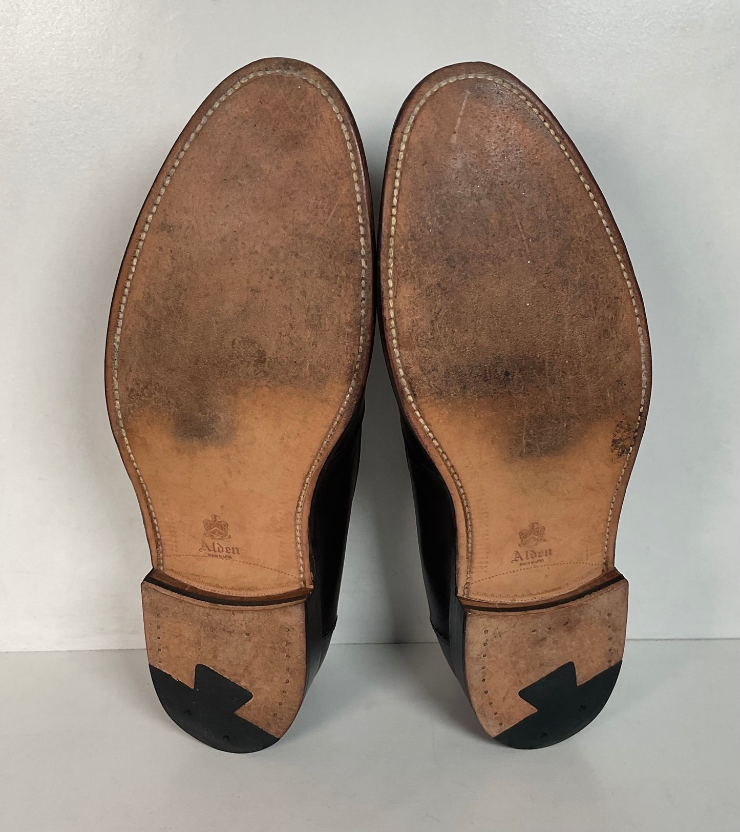 Alden New England Penny Loafer 11 AA Style 683 Burgundy Calf Skin