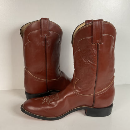 Vintage Tony Lama Calf Skin Roper Boots | Gold Label | Cowboy | Men’s 11.5 A