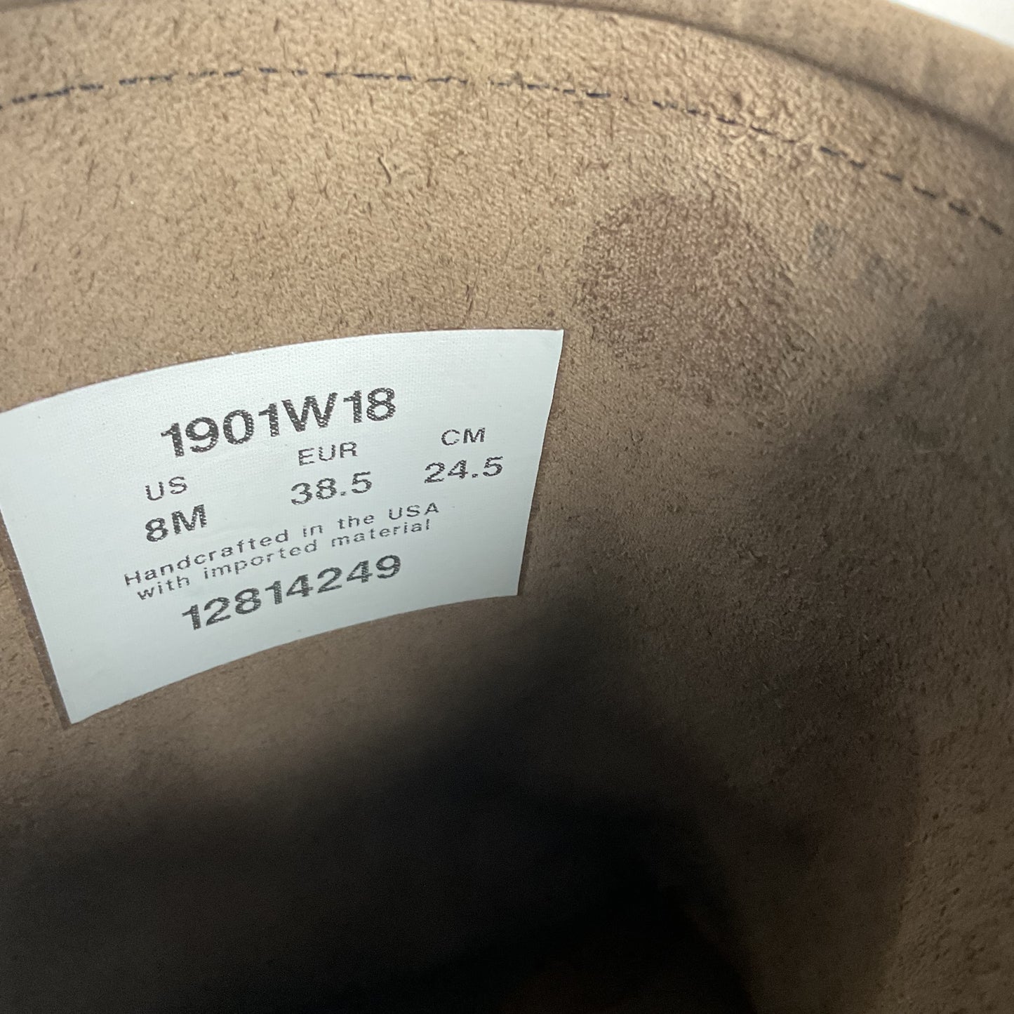 Chippewa Engineer Boots | Distressed Nubuck | USA Made | Women’s 8 M