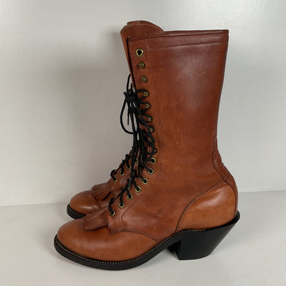 Vintage Olathe Western Packer Boots | USA Made | Men’s 9.5 D