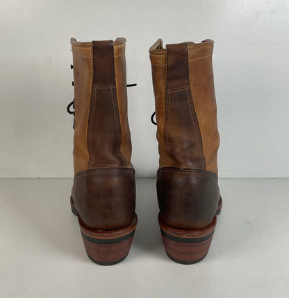 Chippewa Crazy Horse Packer Boots 11 B (Narrow) USA Made