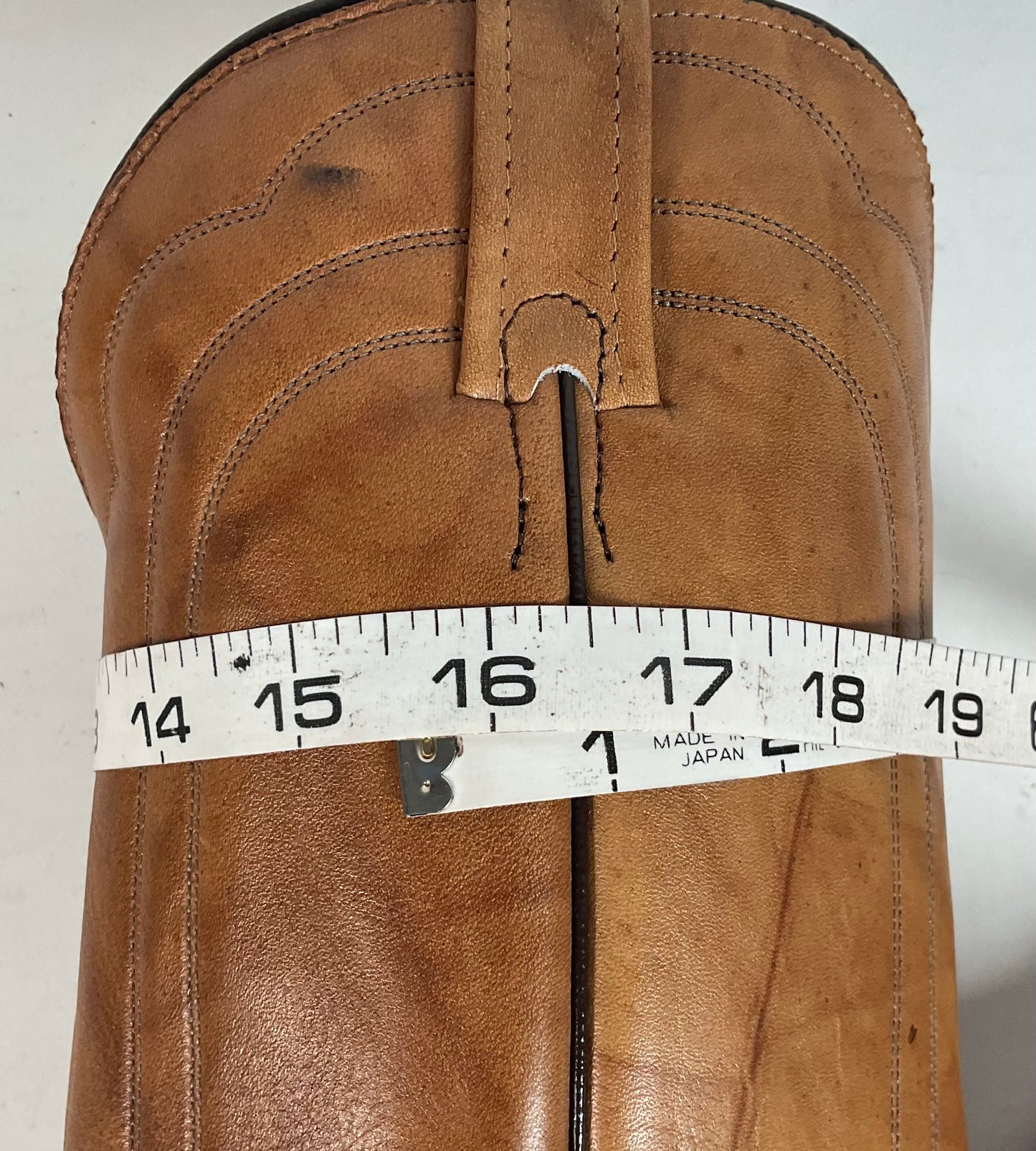 Vintage J. Chisholm Western Work Boots | USA Made | Pecan Taurus | Men’s 10 D