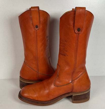 Vintage Levi’s Campus Western Boots | Chunky | USA Made | Men’s 8.5 M