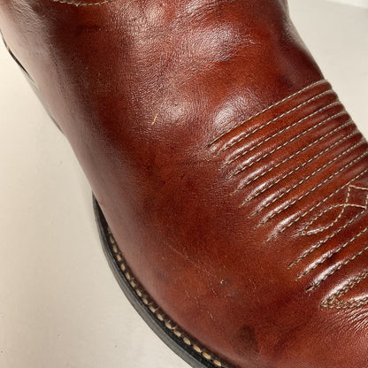 Vintage Tony Lama Cowboy Boots | Chocolate Cow | Men’s 11 D