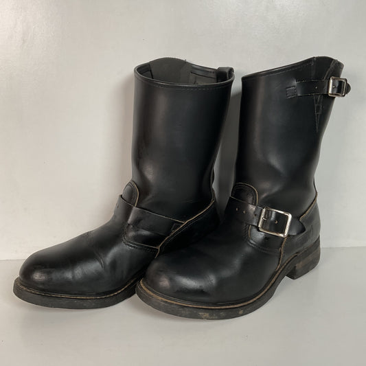 Vintage Motorcycle Harness Boots 7.5 USA Made Heavy Duty Engineer