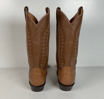 Vintage Tony Lama Cowboy Boots | Bullhide | Gold Label | USA Made | Men’s 9 D