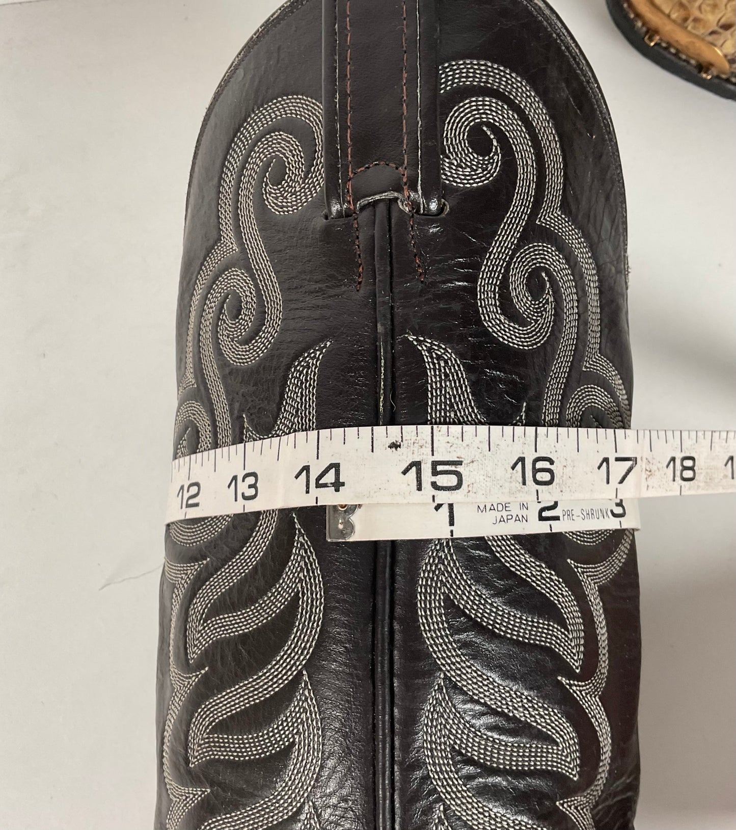 Vintage Tony Lama Python Snakeskin Cowboy Boots | Gold Label | Men’s 7.5 D