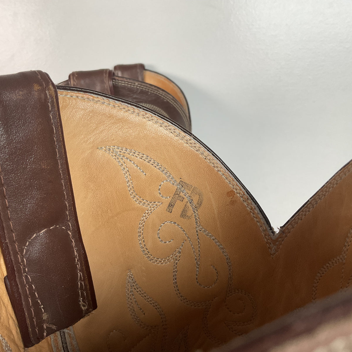 Vintage Justin Exotic Antelope Cowboy Boots | USA Made | Men’s 8 D