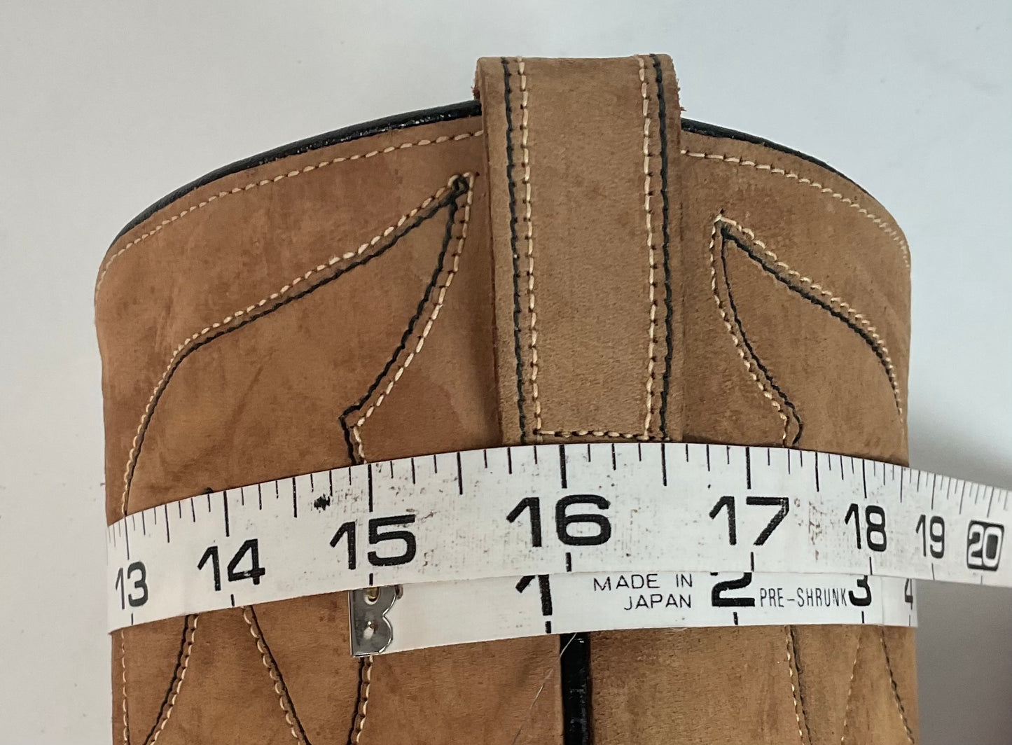 Vintage Sears Suede Cowboy Boots | Rough Out | 1960s-1970s | USA Made | 10 D