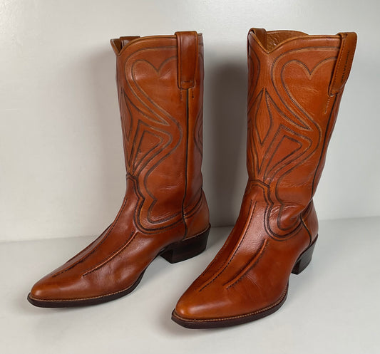 Vintage Wolverine Cowboy Boots | Made In Spain | 1970s | Men’s 11 D