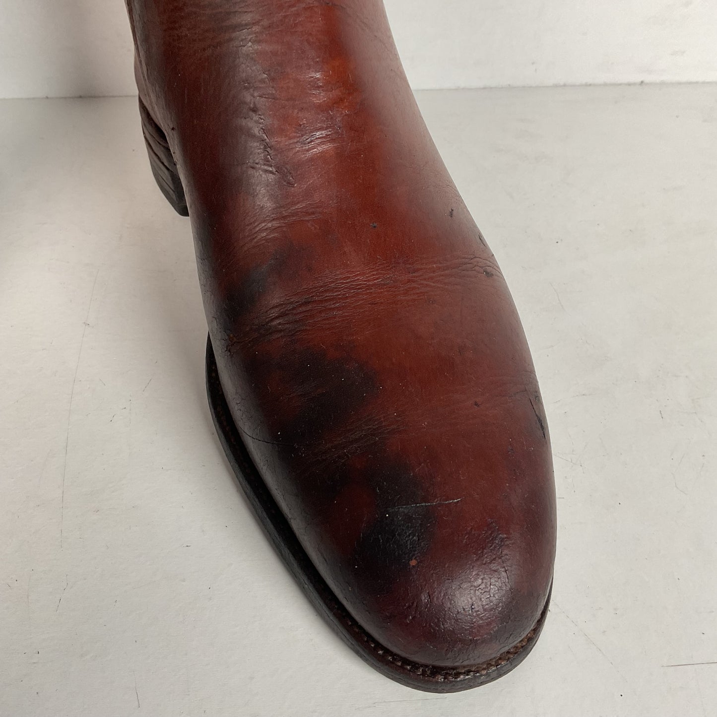 Vintage Peal & Co Polo Riding Boots | Wooden Form | Vanderbilt | King George