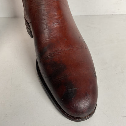 Vintage Peal & Co Polo Riding Boots | Wooden Form | Vanderbilt | King George