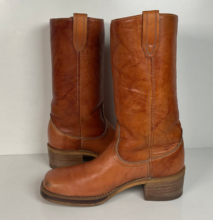 Vintage Dingo Acme Campus Boots | USA Made | Men’s 9 D