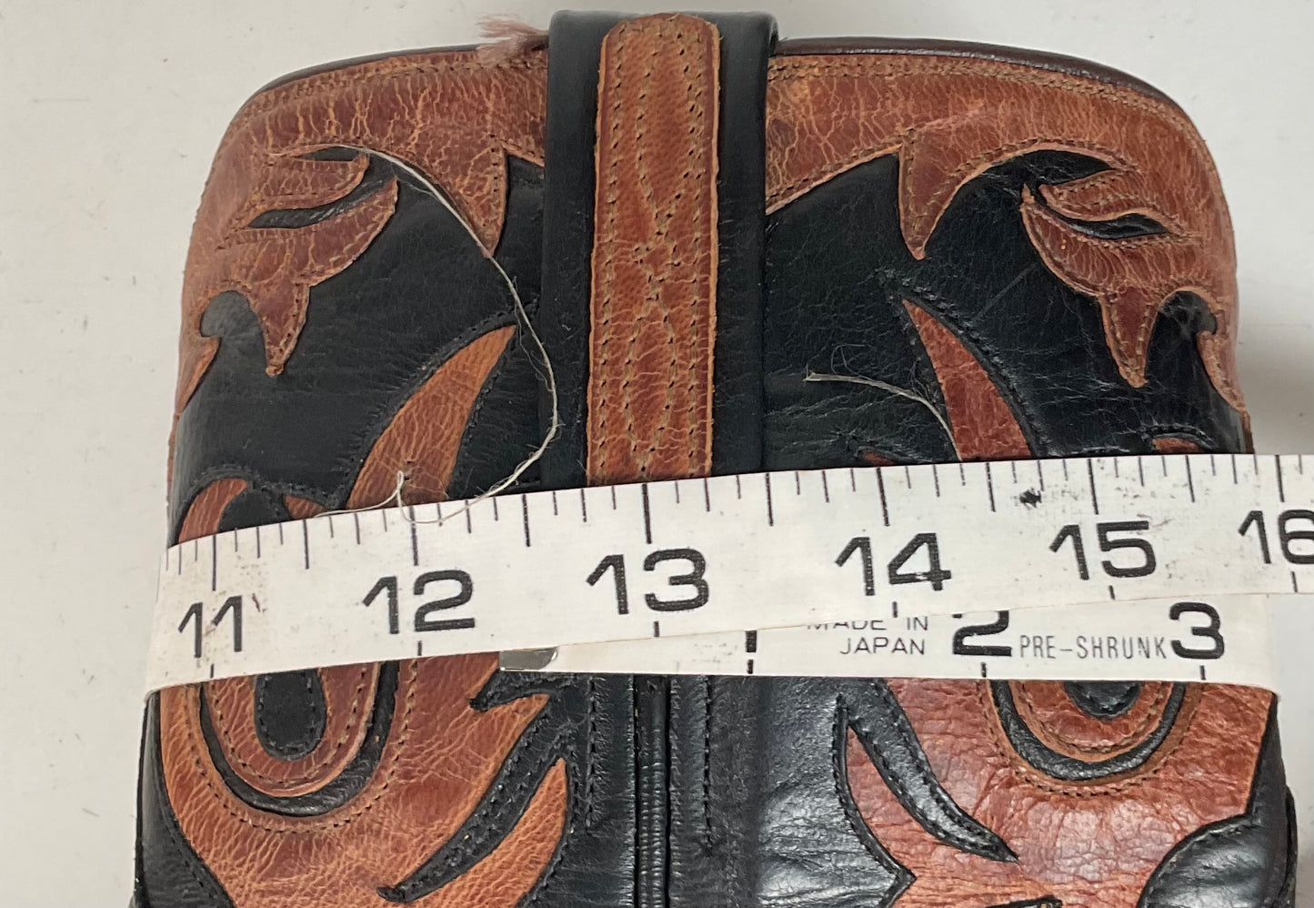 Lucchese Classics Handmade Tooled Cowgirl Boots 6.5 B Pee Wee Style