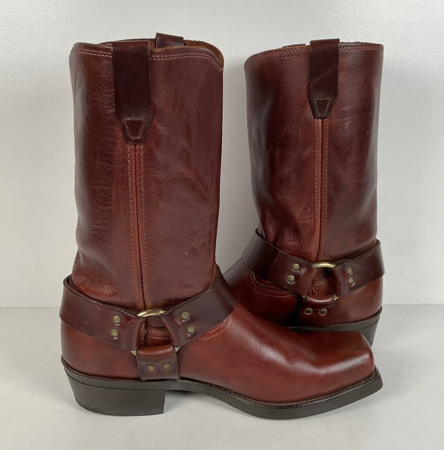 Vintage Durango Harness Boots | USA Made | Brown | Men’s 10.5 D