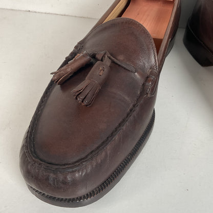 Alden Moccasin Tassel Loafer 10 D Cigar Brown