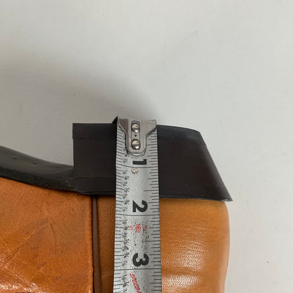 Vintage Nocona Pig Skin Cowboy Boots | Boar | Butterscotch | USA Made | 10.5 EE