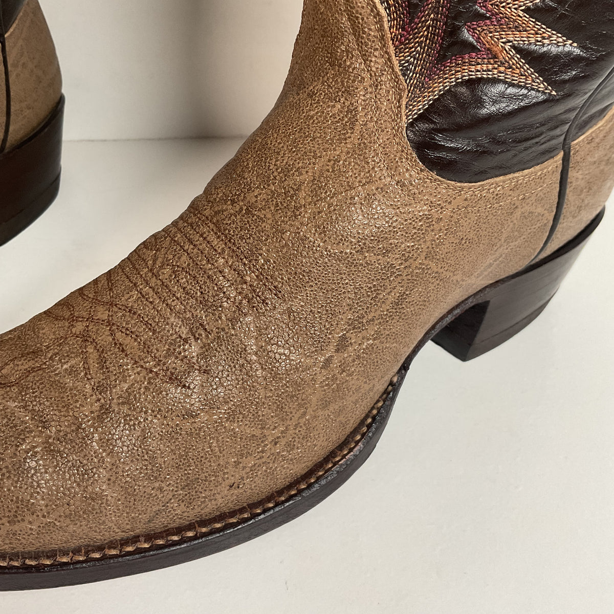 Vintage Tony Lama Elephant Cowboy Boots | Exotic | Gold Label | Men’s 9 D