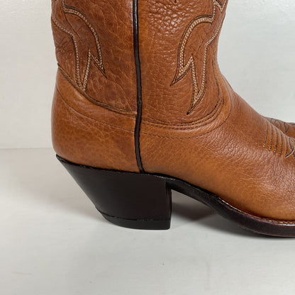 Vintage Dan Post Bullhide Cowgirl Boots | USA Made | Extra Narrow | Women’s 7 A