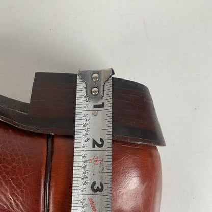 Lucchese Classics Handmade Cowboy Boots 12 EE Brown Bison Hide