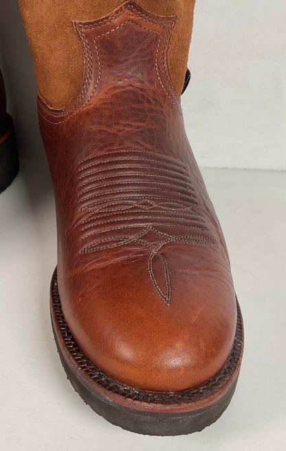Chippewa Cowboy Boots | USA Made | Soft Toe | Men’s 9 D