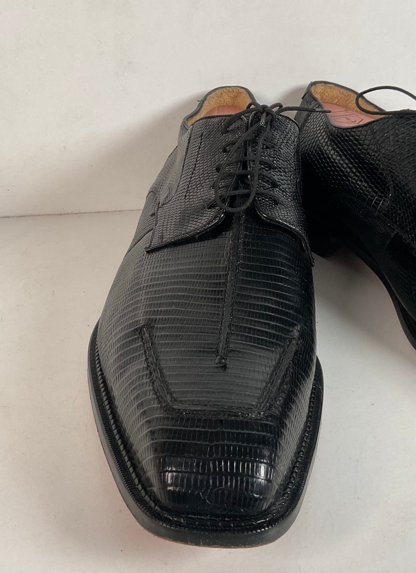 Belvedere Studio Handmade Derby Shoes | Teju Lizard | Men’s 15