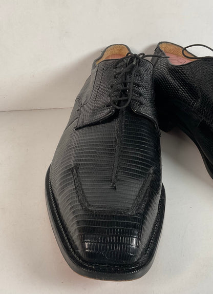 Belvedere Studio Handmade Derby Shoes | Teju Lizard | Men’s 15