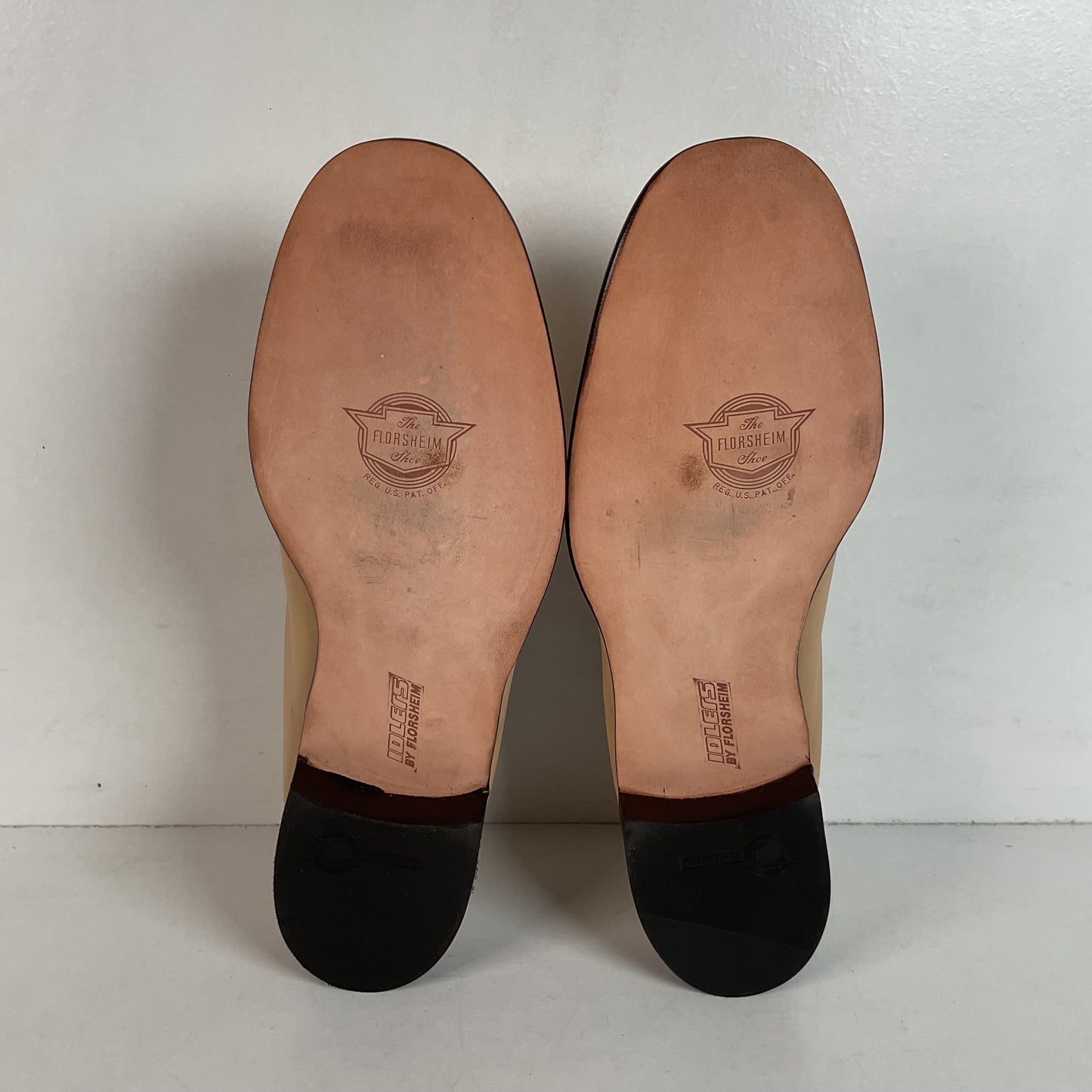 1970s Florsheim for Idlers Moccasin Loafers 9.5 D USA Made