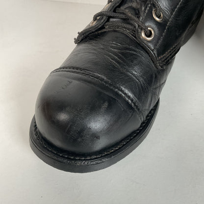 Vintage Harley Davidson Tall Lace Up Boots | USA Made | Men’s 8 | Women’s 9