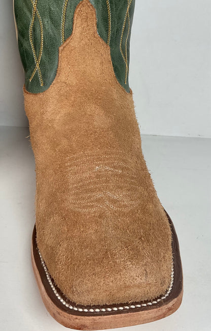 Anderson Bean Stampede Tall Top Cowboy Boots | Rough Out Suede | Men’s 11.5 EE