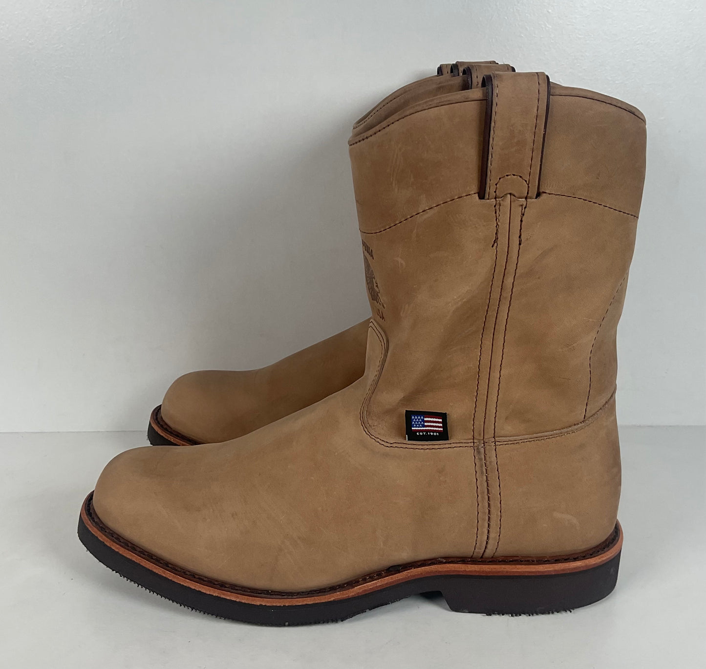 Chippewa Wellington Boots | Nubuck Suede | USA Made | Men’s 12 D