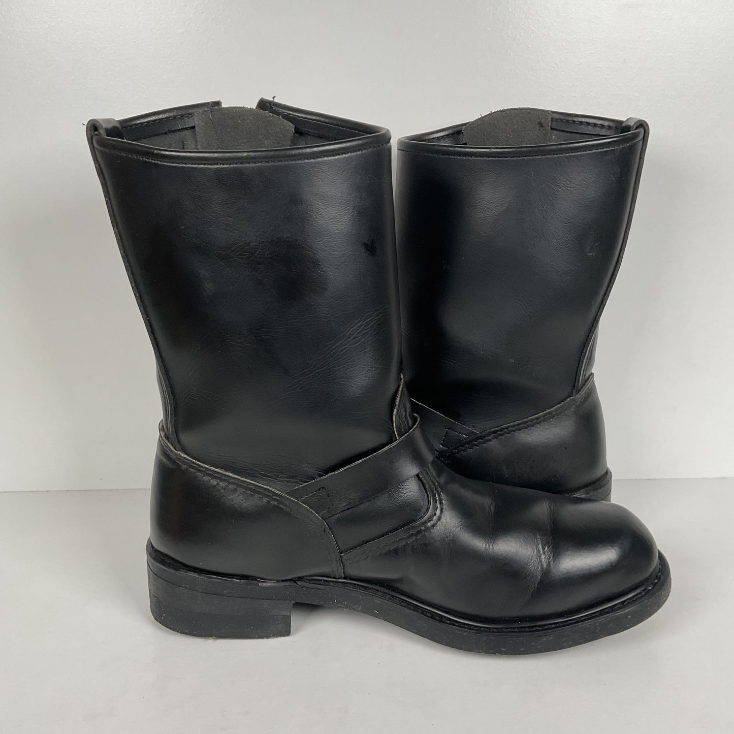Vintage Brahma Steel Toe Engineer Boots | USA Made | Men’s 9