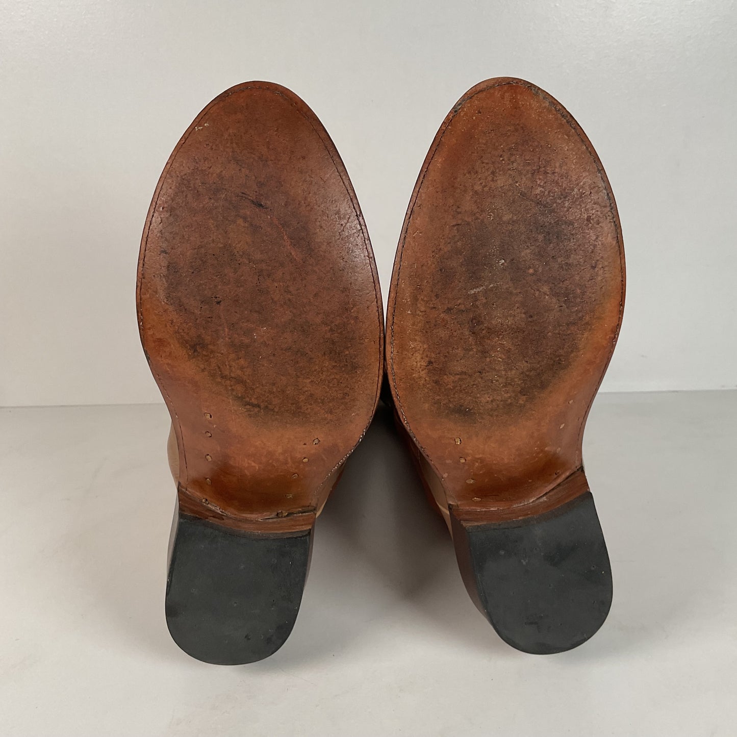 Stewart Fine Handmade Cowboy Boots | Custom | Set of (2) | Deertan | Men’s 9.5