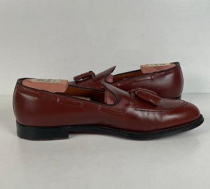 Alden Tassel Moccasin Loafer | Walnut Calfskin | Extra Narrow | 11 A