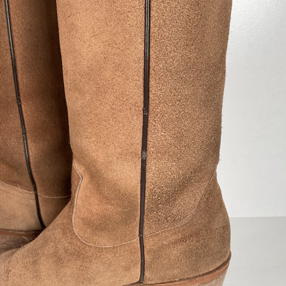 Vintage Frye American Classics Cowboy Boots | Rough Out | USA Made | Men’s 8.5 D