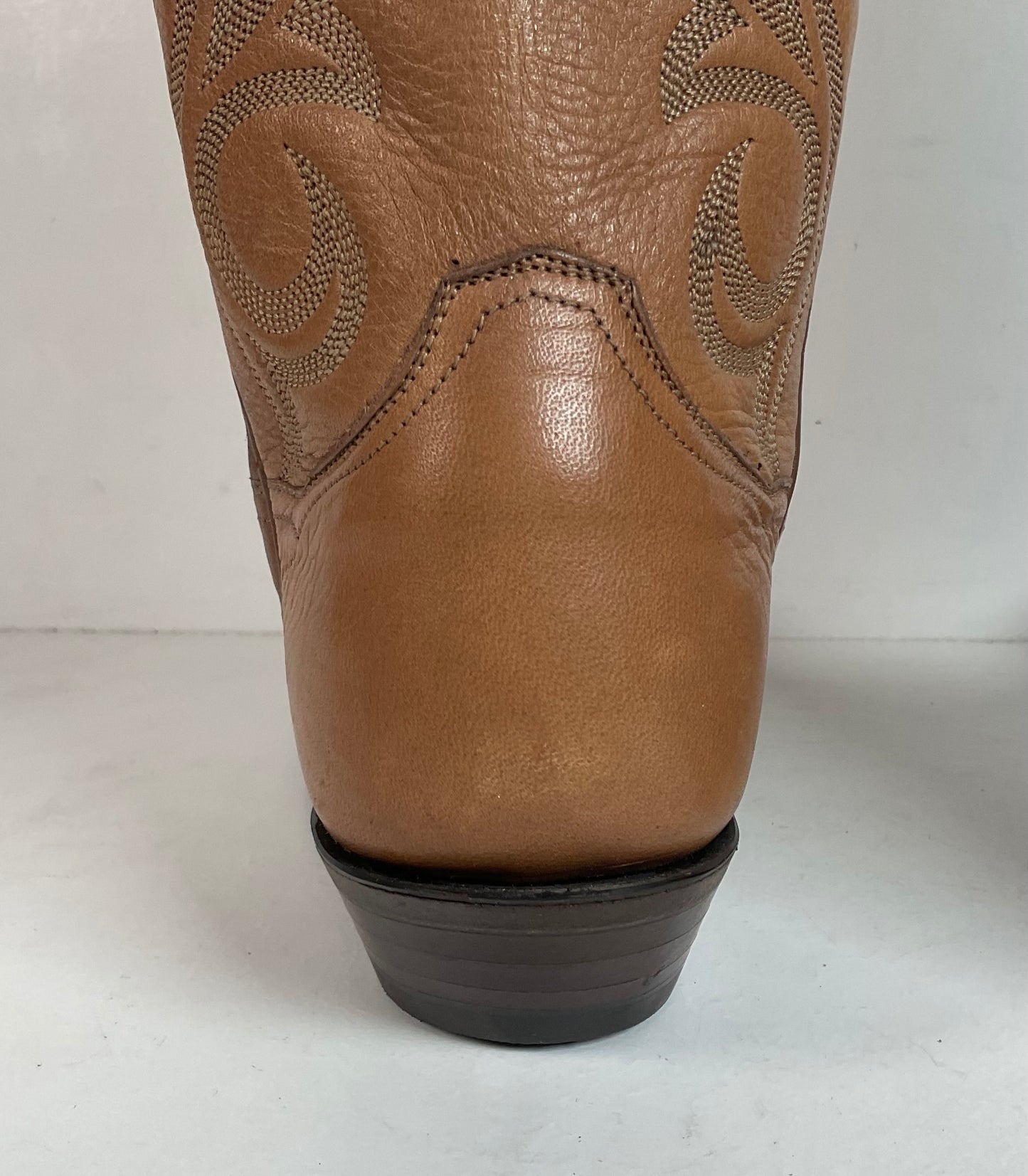 Vintage Sanders Cowgirl Boots 6.5 B Snip Toe Hand Crafted