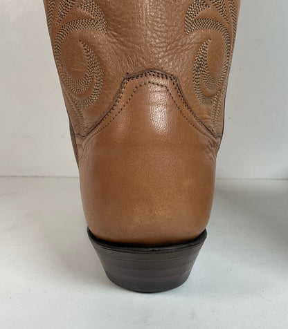 Vintage Sanders Cowgirl Boots 6.5 B Snip Toe Hand Crafted