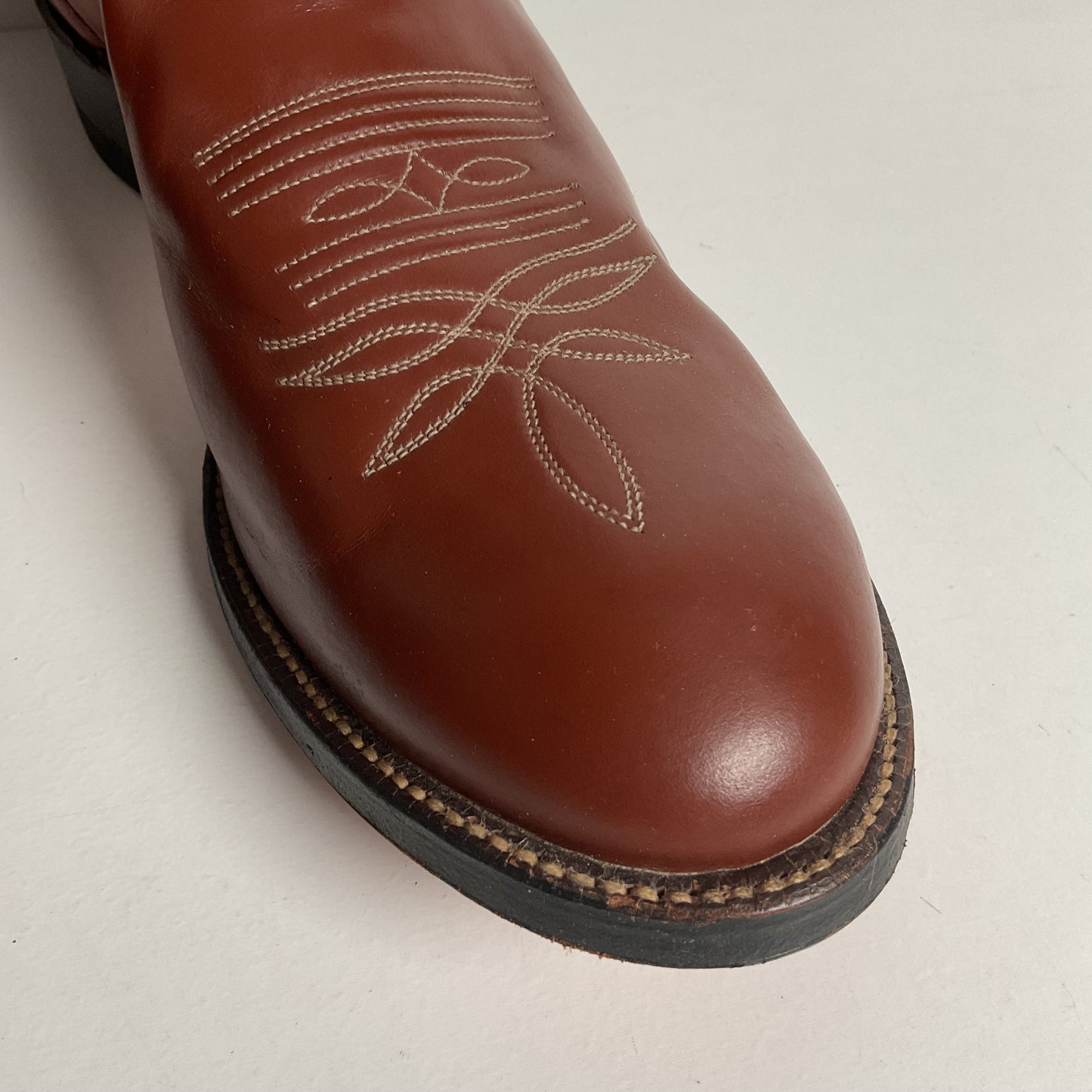 Vintage Tony Lama Calf Skin Roper Boots | Gold Label | Cowboy | Men’s 11.5 A