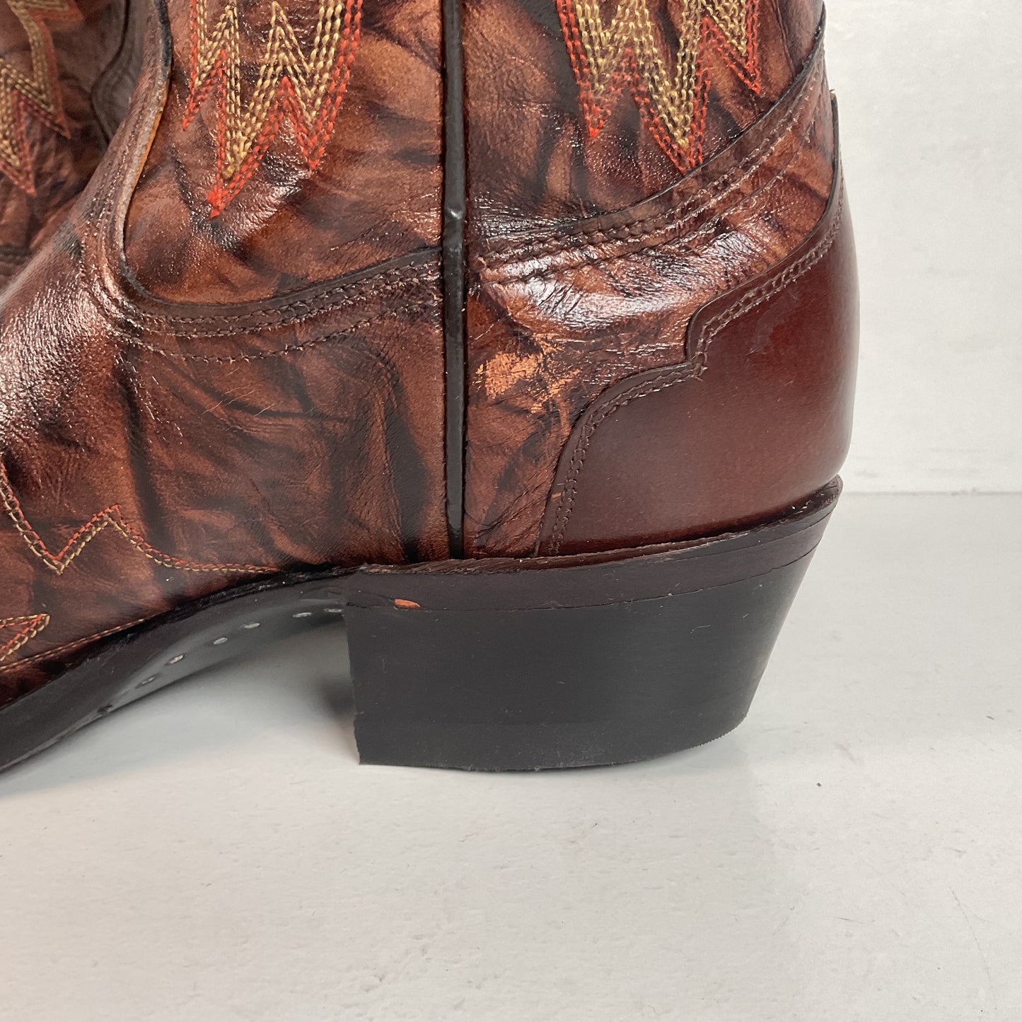 Texas Imperial Wingtip Cowboy Boots | USA Made | Men’s 6.5 | Women’s 7.5