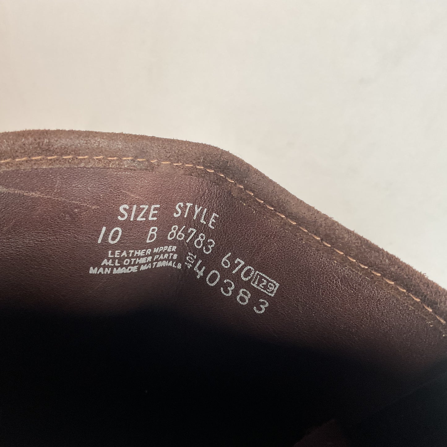 1970s Sears Chocolate Suede Harness Boots Men’s 10 B (Narrow) USA Made