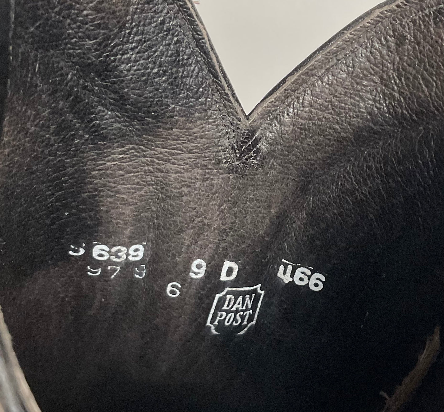 Dan Post Patent Leather Cowboy Boots | Buck Lace | Men’s 9 D