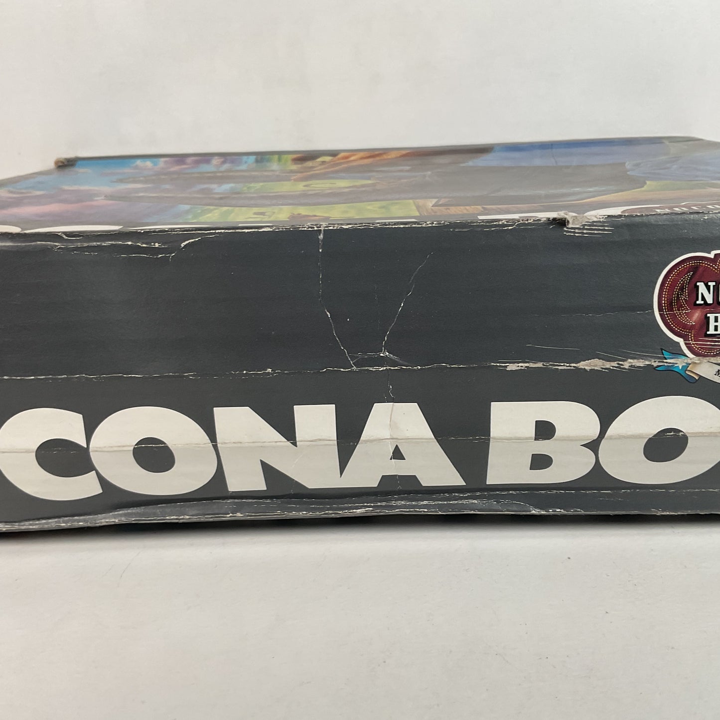 Vintage 1980s Nocona Cowboy Boot Box Only Alex Ebel Artwork