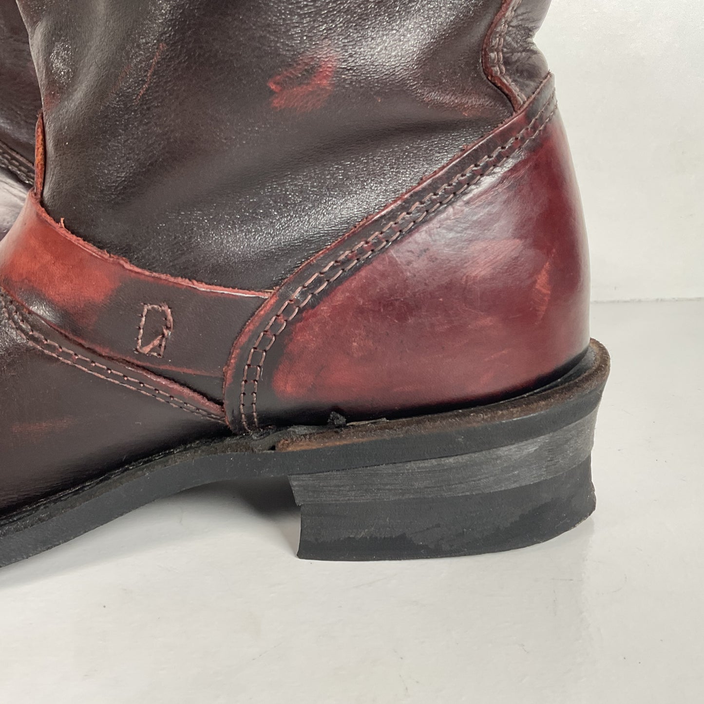 Frye 8r Whiskey Harness Boots | Retired Style | USA Made | Women’s 8.5 M